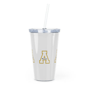 Appalachian State Plastic Tumbler with Straw