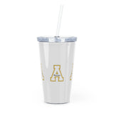 Appalachian State Plastic Tumbler with Straw