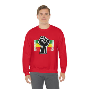 Black Fist Unisex Heavy Blend™ Crewneck Sweatshirt