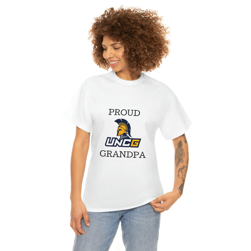 Proud UNCG Grandpa Cotton Tee