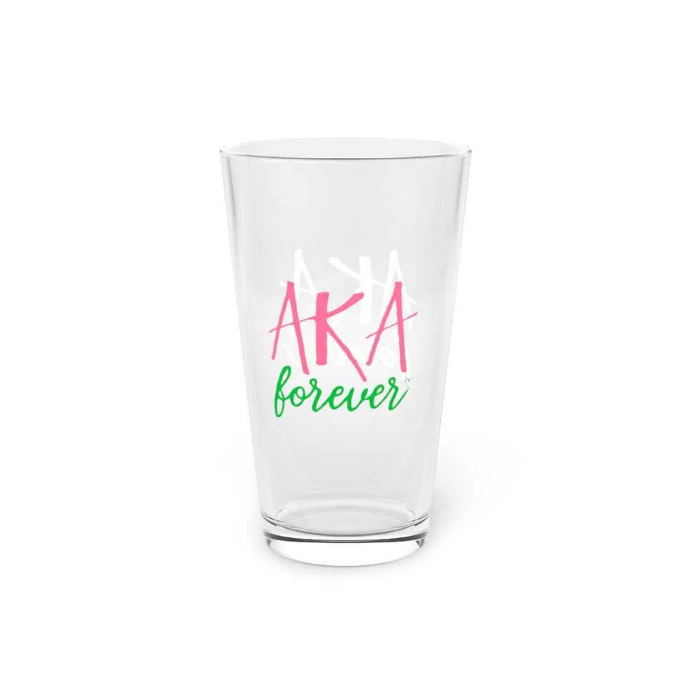 AKA Forever Pint Glass, 16oz