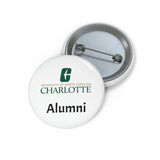 UNCC ALUMNI Custom Pin Buttons