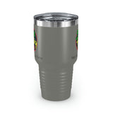 Black Police Officers Matter Ringneck Tumbler, 30oz