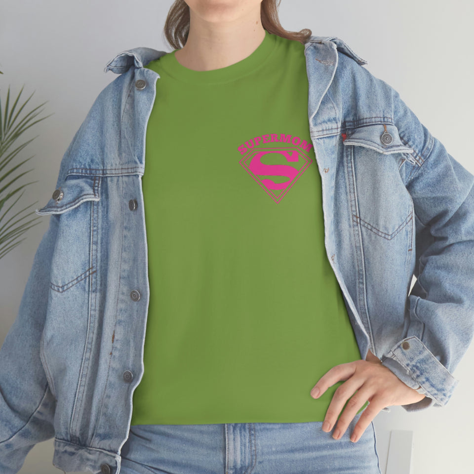 Super Mom Unisex Heavy Cotton Tee