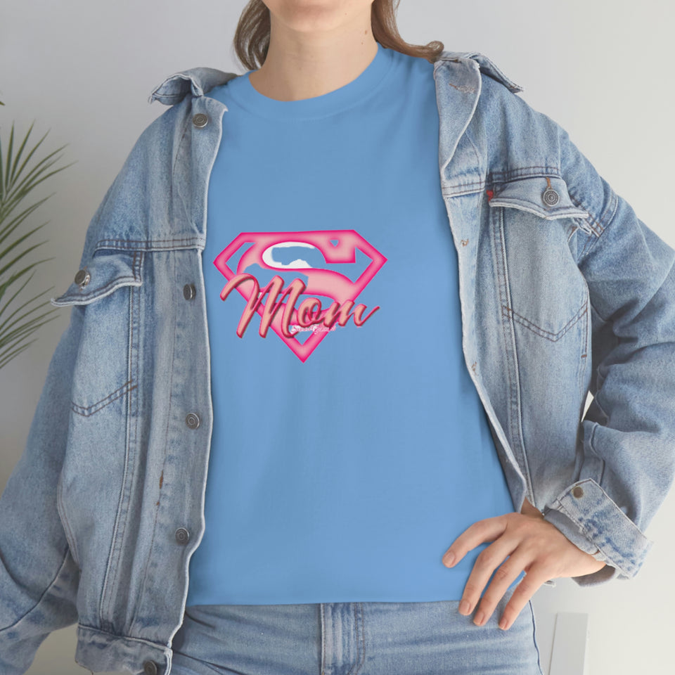 Today's Single Mom Superwoman Unisex Heavy Cotton Tee