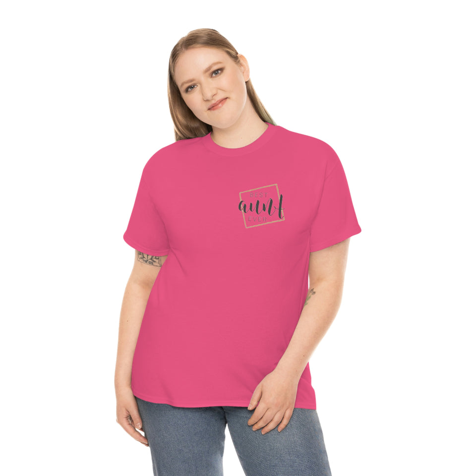 Best Aunt Ever Unisex Heavy Cotton Tee