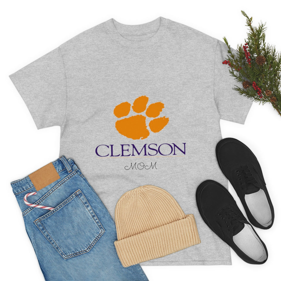 Clemson University Mom Cotton Tee