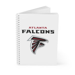 Atlanta Falcons Spiral Notebook