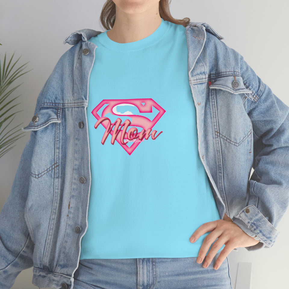 Today's Single Mom Superwoman Unisex Heavy Cotton Tee