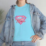 Today's Single Mom Superwoman Unisex Heavy Cotton Tee