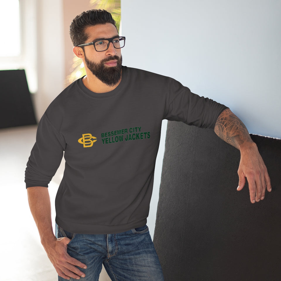 Bessemer City Yellow Jackets Unisex Crew Neck Sweatshirt