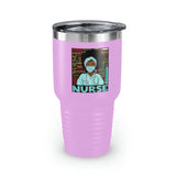 Black Nurse Ringneck Tumbler, 30oz