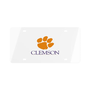 Clemson University License Plate