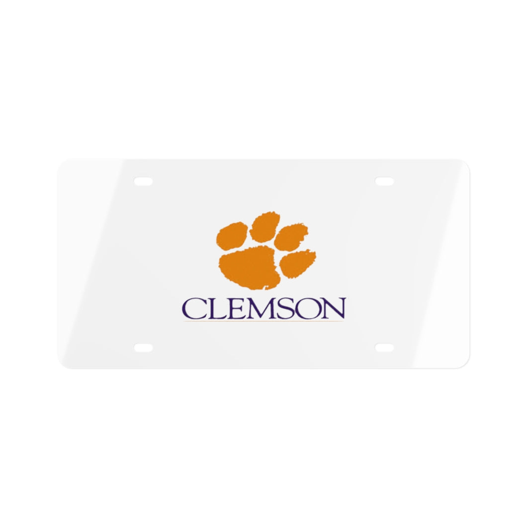 Clemson University License Plate