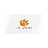 Clemson University License Plate