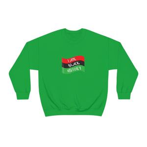 I Am Black History Unisex Heavy Blend™ Crewneck Sweatshirt
