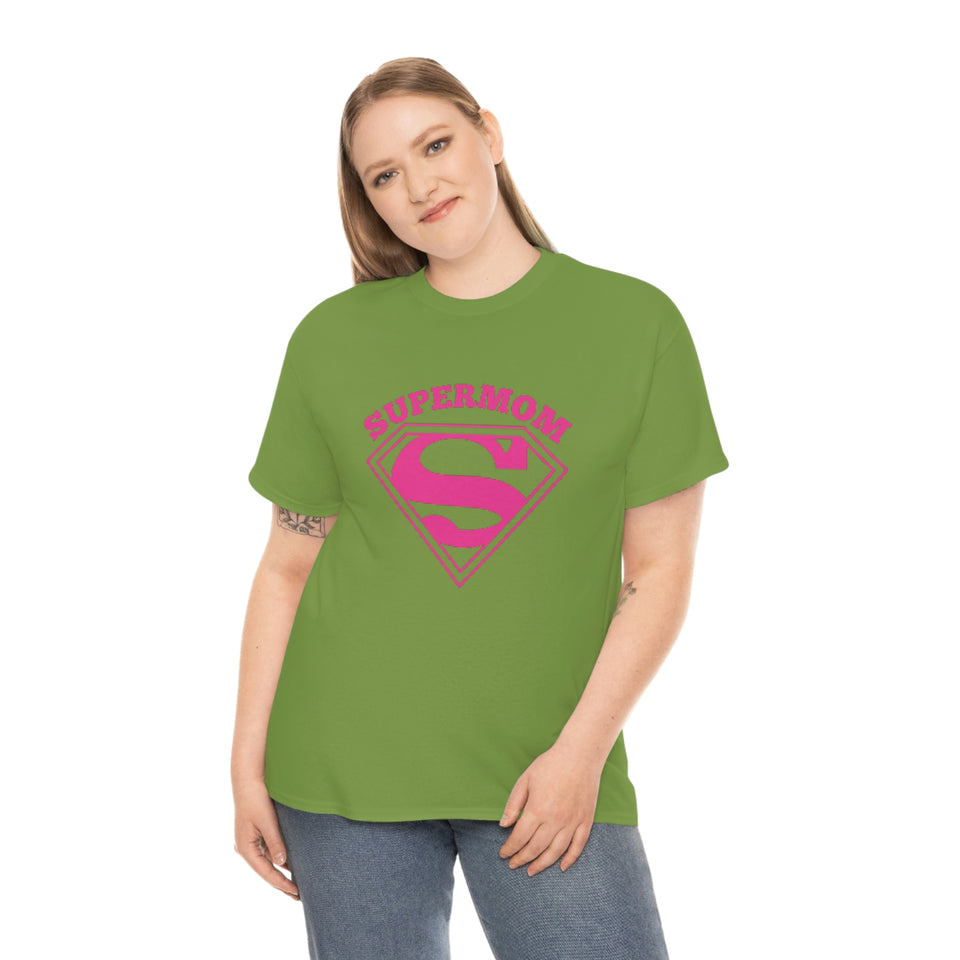Super Mom Unisex Heavy Cotton Tee