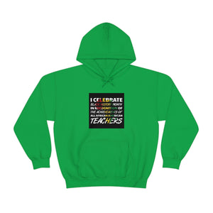 I Celebrate Unisex Heavy Blend™ Hooded Sweatshirt