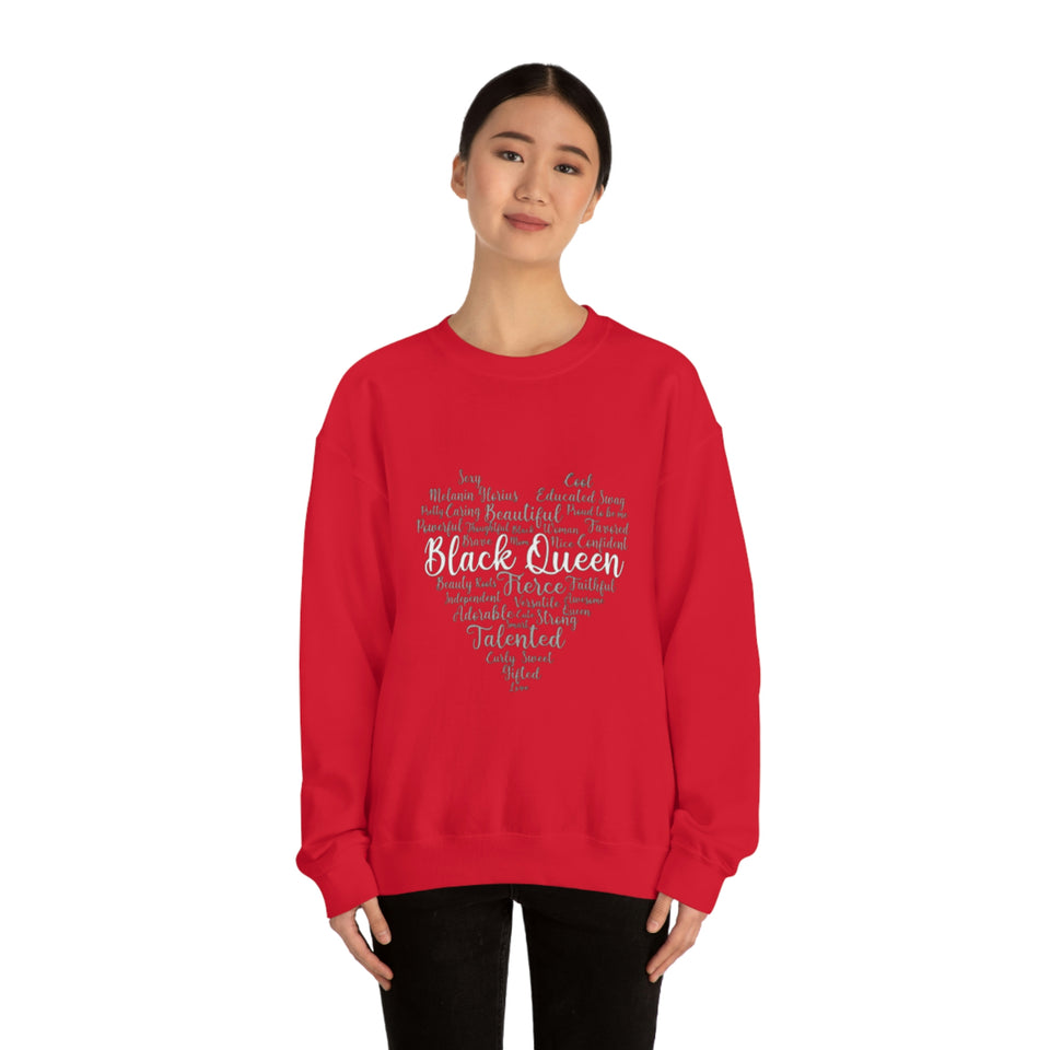 Black Queen Crewneck Sweatshirt