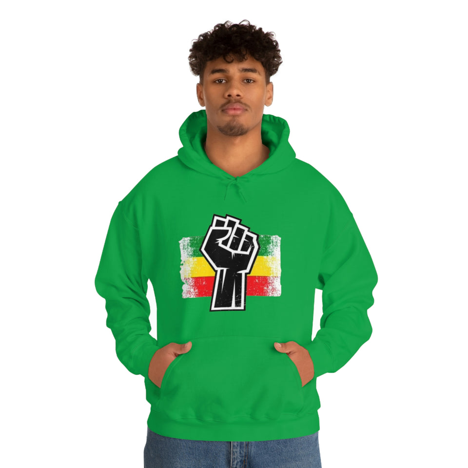 Black Fist Unisex Heavy Blend™ Hooded Sweatshirt