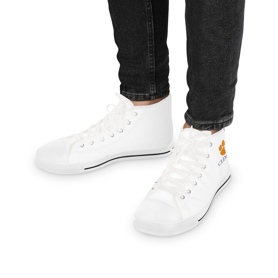 Clemson Men's High Top Sneakers