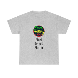 Black Artists Matter Cotton Tee