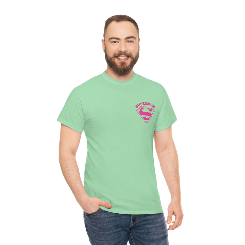 Super Mom Unisex Heavy Cotton Tee