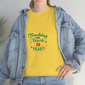 Work of Heart Cotton Tee