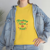 Work of Heart Cotton Tee