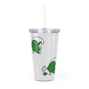 Ashbrook Plastic Tumbler with Straw