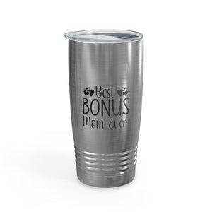 Best Bonus Mom Ever Ringneck Tumbler, 20oz