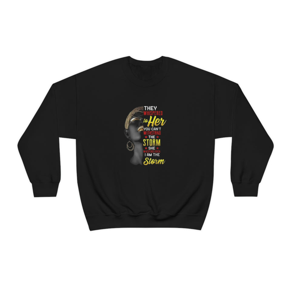 They Whispered Unisex Heavy Blend™ Crewneck Sweatshirt