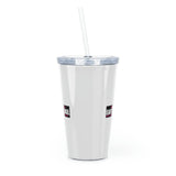 Earth Angel Plastic Tumbler with Straw