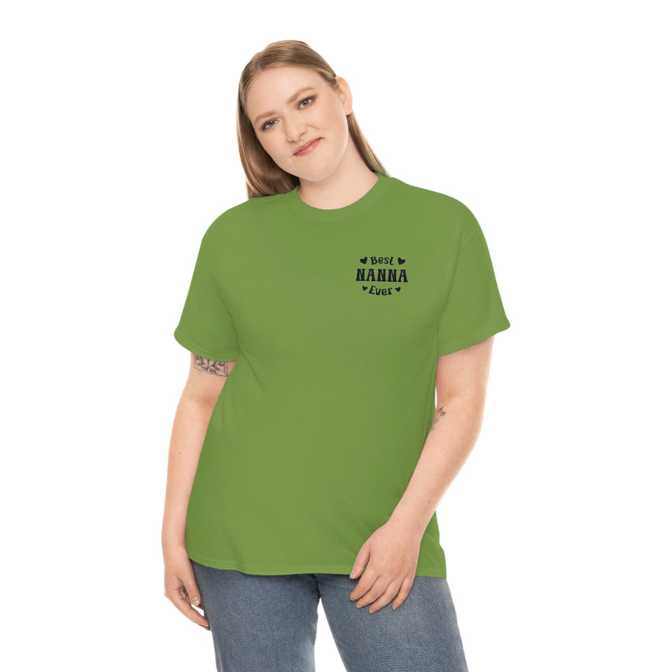 Best Nanna Ever Unisex Heavy Cotton Tee