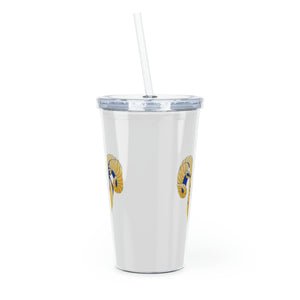 Highland Tech Plastic Tumbler with Straw