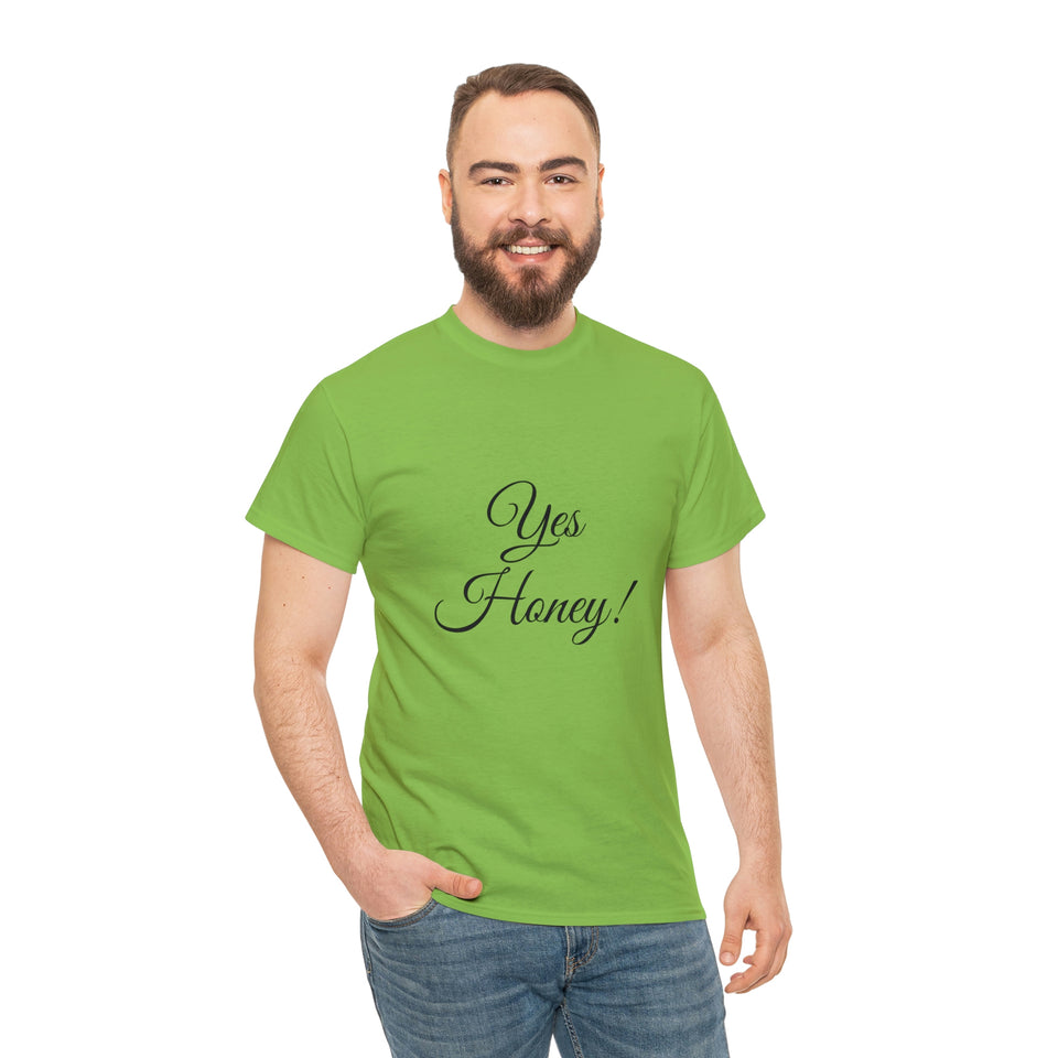 Yes Honey Unisex Heavy Cotton Tee
