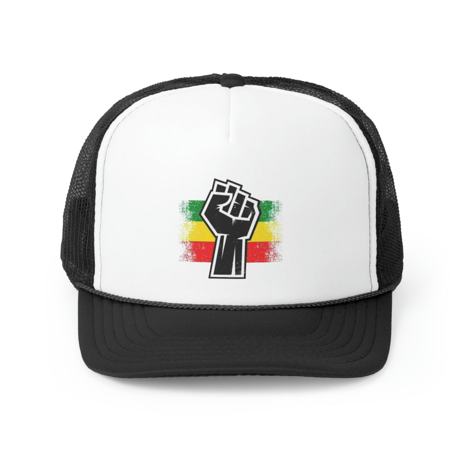 Black Fist Trucker Caps