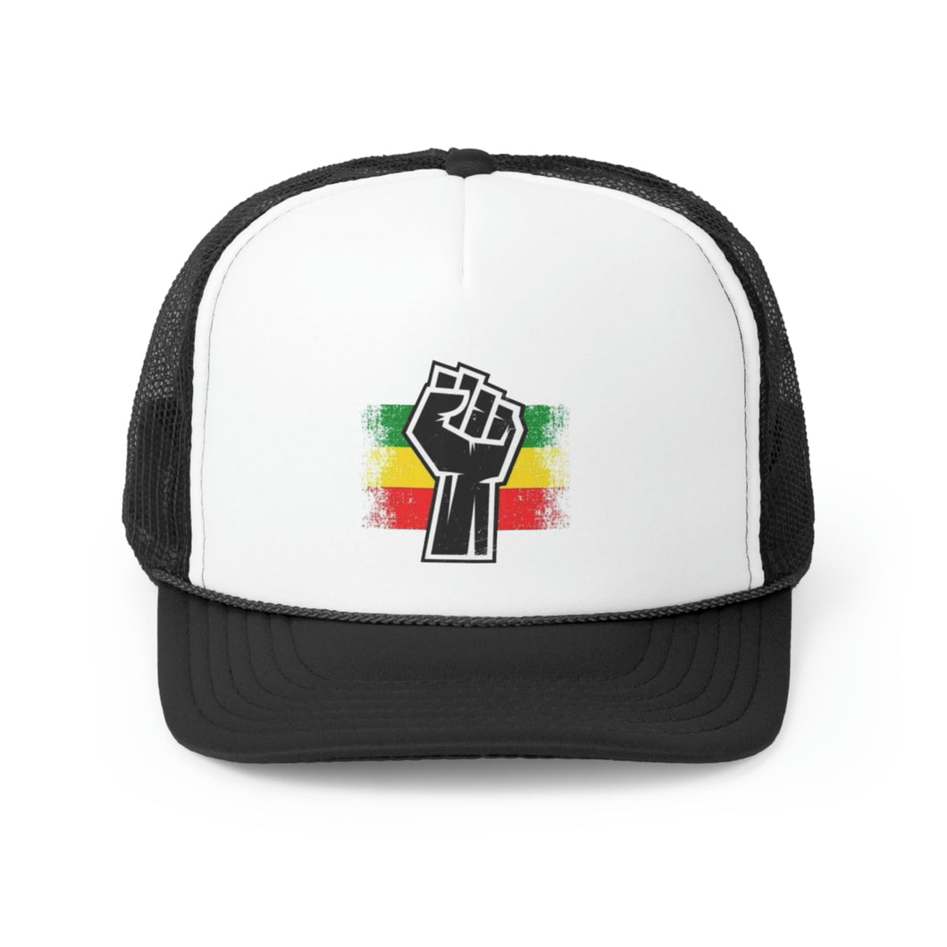 Black Fist Trucker Caps