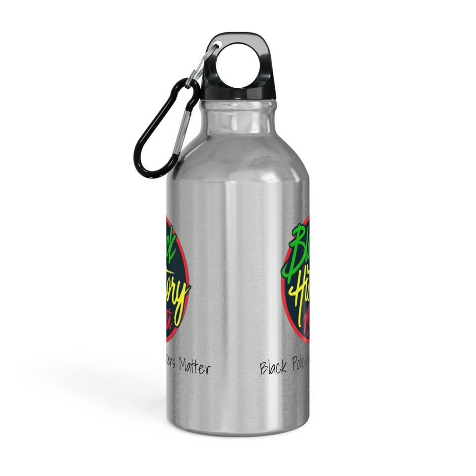 Black Police Officers Matter Oregon Sport Bottle