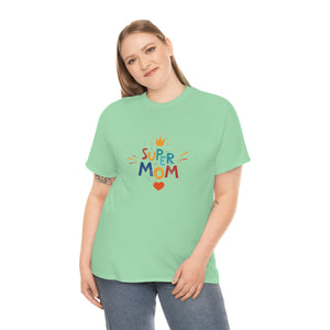 Super Mom Unisex Heavy Cotton Tee