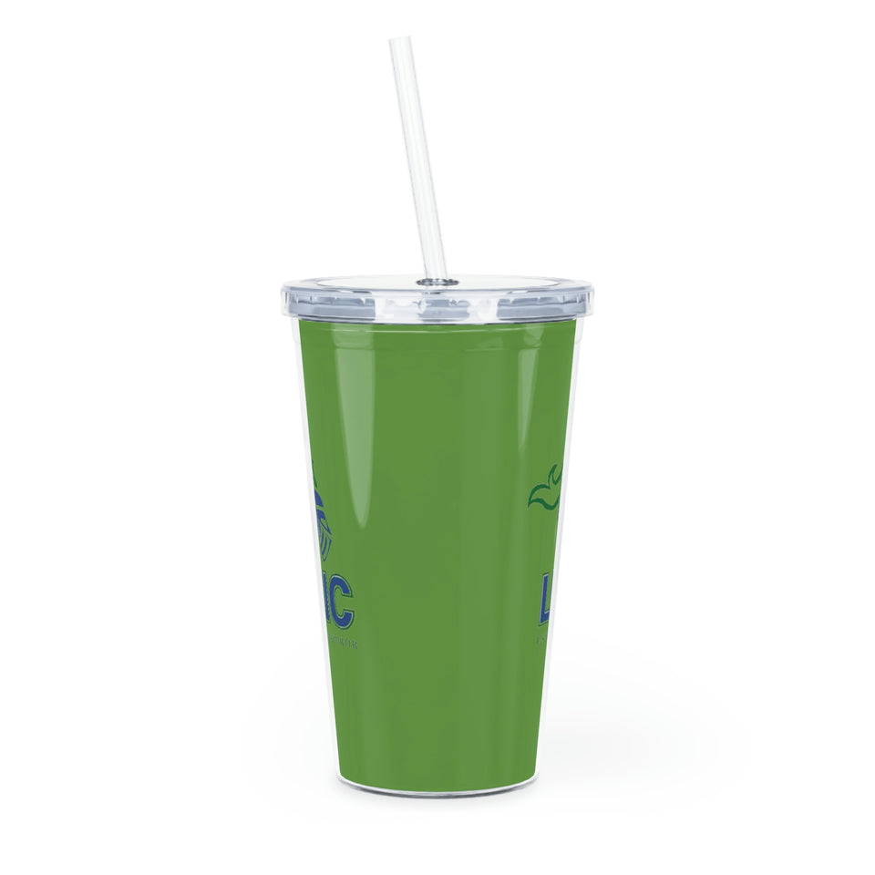 Lake Norman Charter Plastic Tumbler with Straw