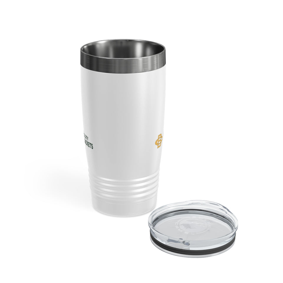Bessemer City Yellow Jackets Ringneck Tumbler, 20oz