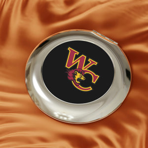 West Charlotte HS Compact Travel Mirror