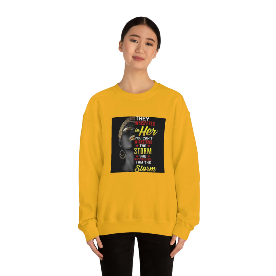 They Whispered Unisex Heavy Blend™ Crewneck Sweatshirt