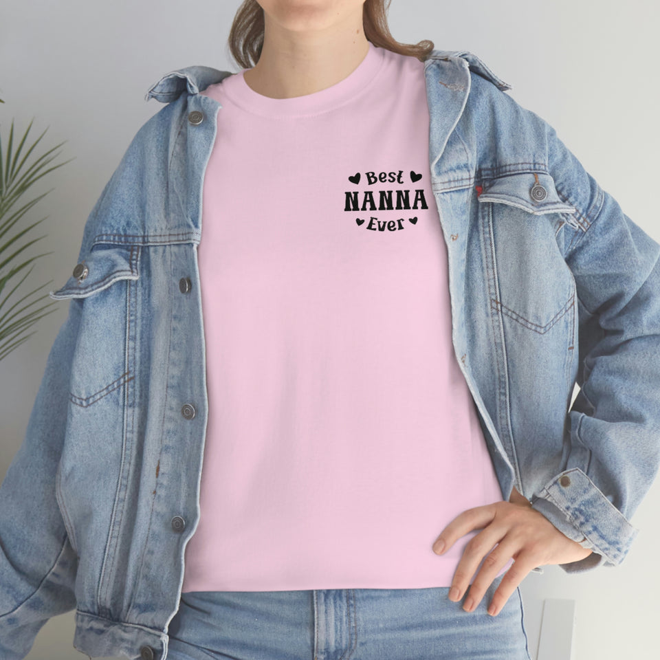 Best Nanna Ever Unisex Heavy Cotton Tee