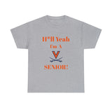 H*ll Yeah! Virginia Cavaliers Senior Unisex Heavy Cotton Tee