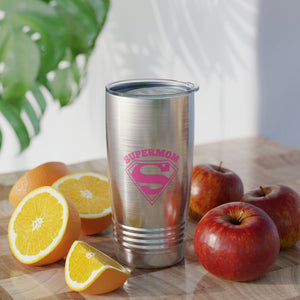 Super Mom Ringneck Tumbler, 20oz