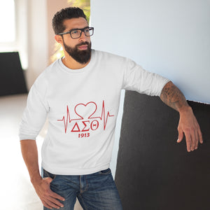 Delta Heartbeat Unisex Crew Neck Sweatshirt