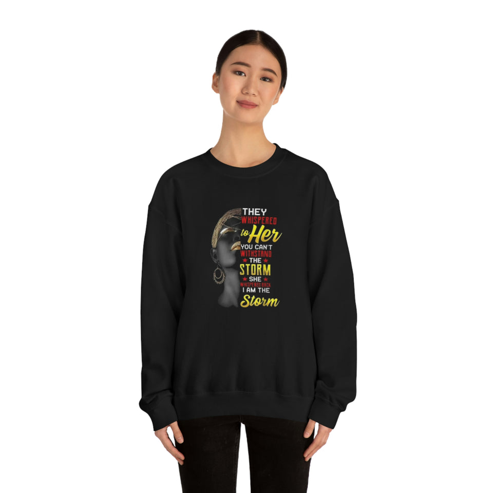 They Whispered Unisex Heavy Blend™ Crewneck Sweatshirt