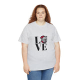 LOVE Belmont Abbey Unisex Heavy Cotton Tee